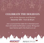 Celebrate the Holidays: Avila Spaces + Rocket