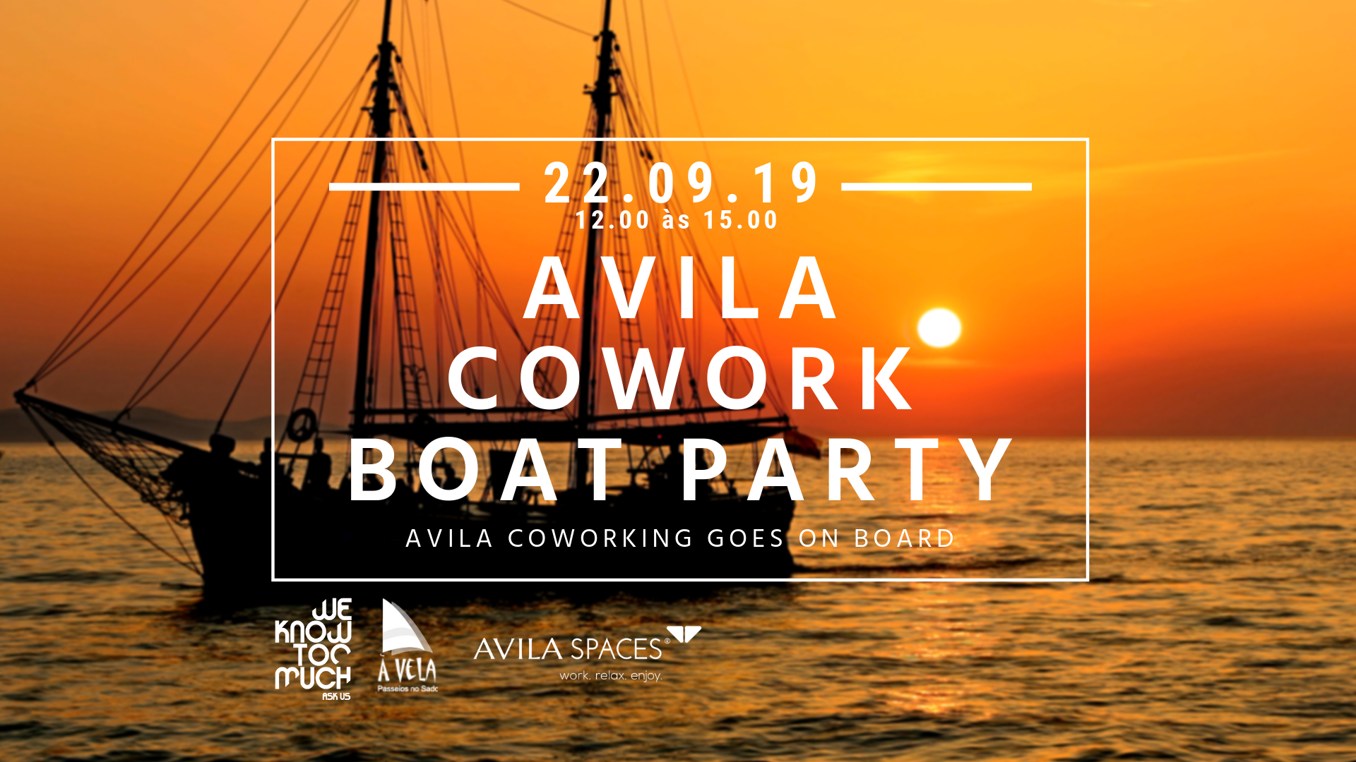 Avila Cowork Boat Party