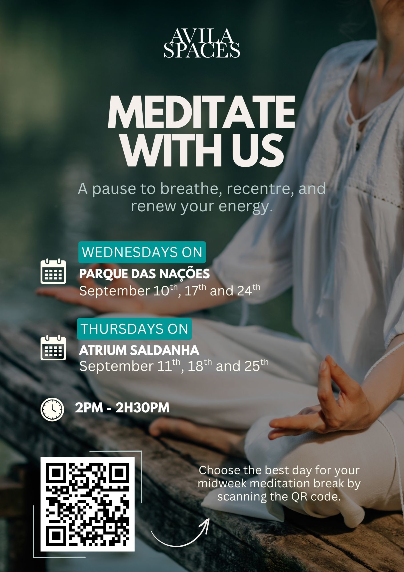 Meditation Session - Atrium Saldanha