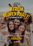 Atrium Reopen Party