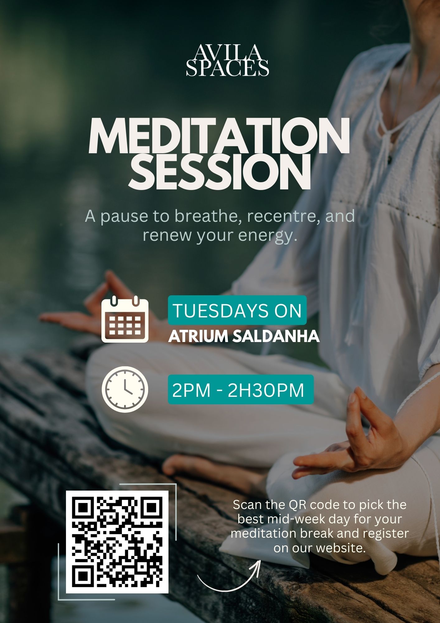 Meditation Session - Atrium Saldanha
