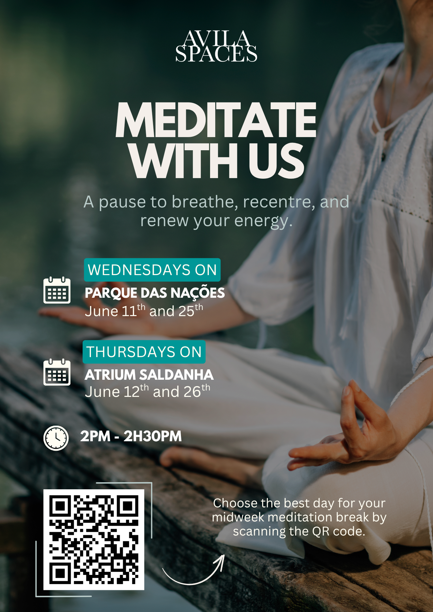 Sessão de Meditação - Parque das Nações