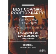 Best Cowork Rooftop Party! - Inscrições Esgotadas!