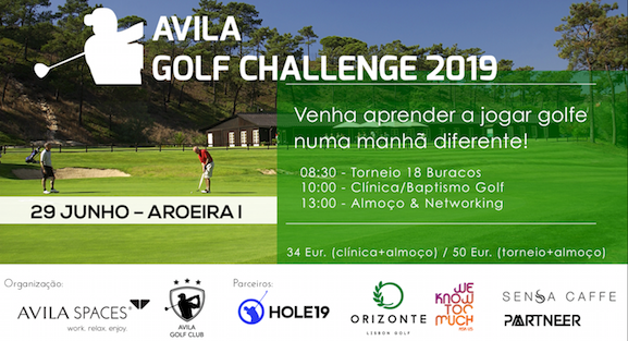 Torneio de Golfe ao Avila Spaces Avila Golf Challenge