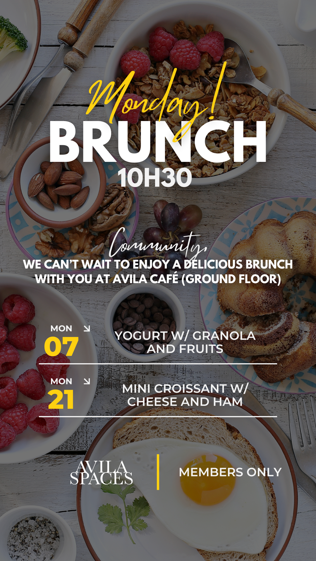 Monday Brunch - Parque das Nações