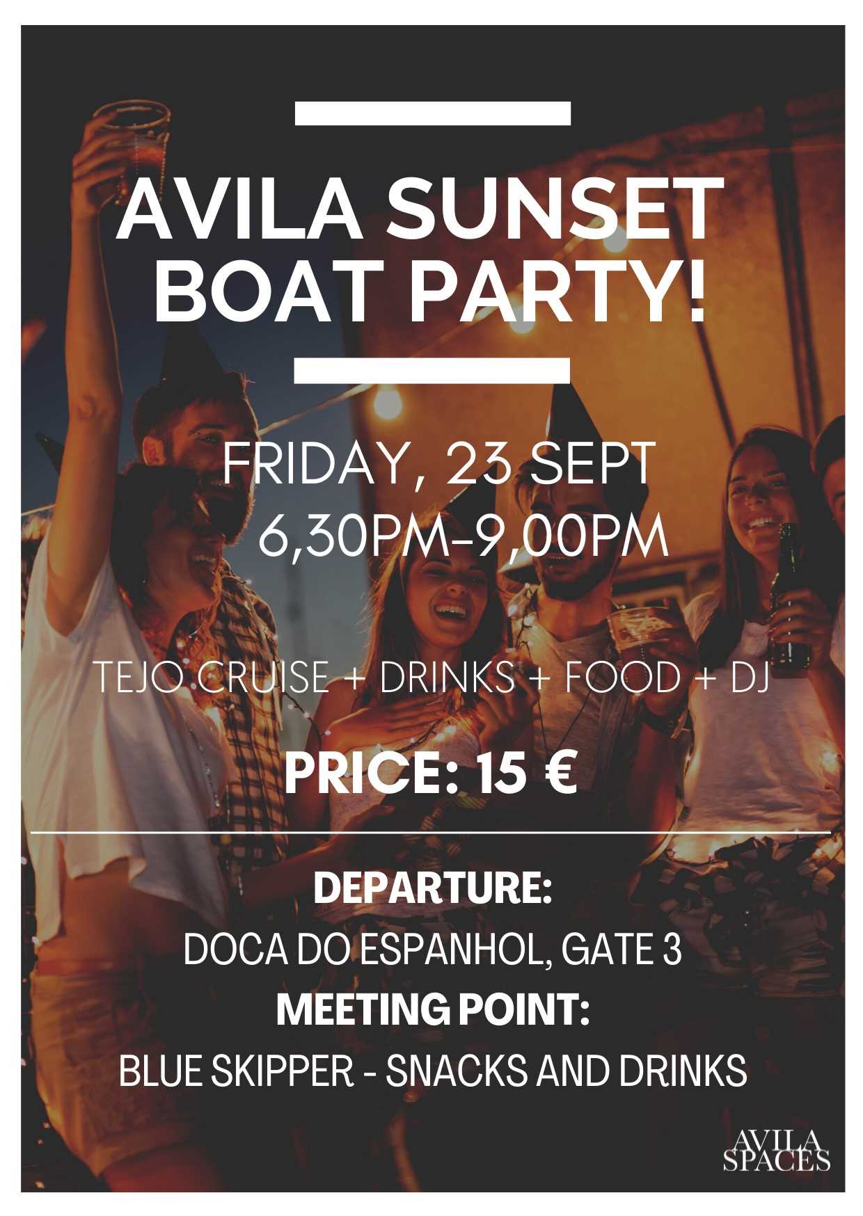 Avila Sunset Boat Party!