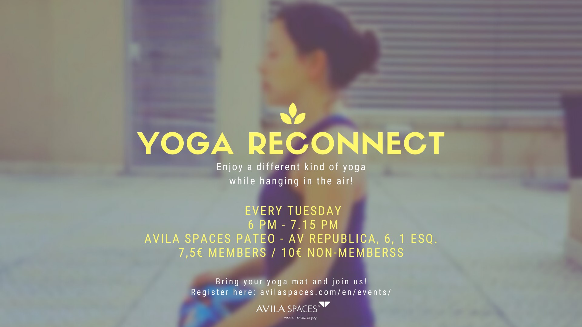 Let´s Reconnect with Yoga in the Pateo