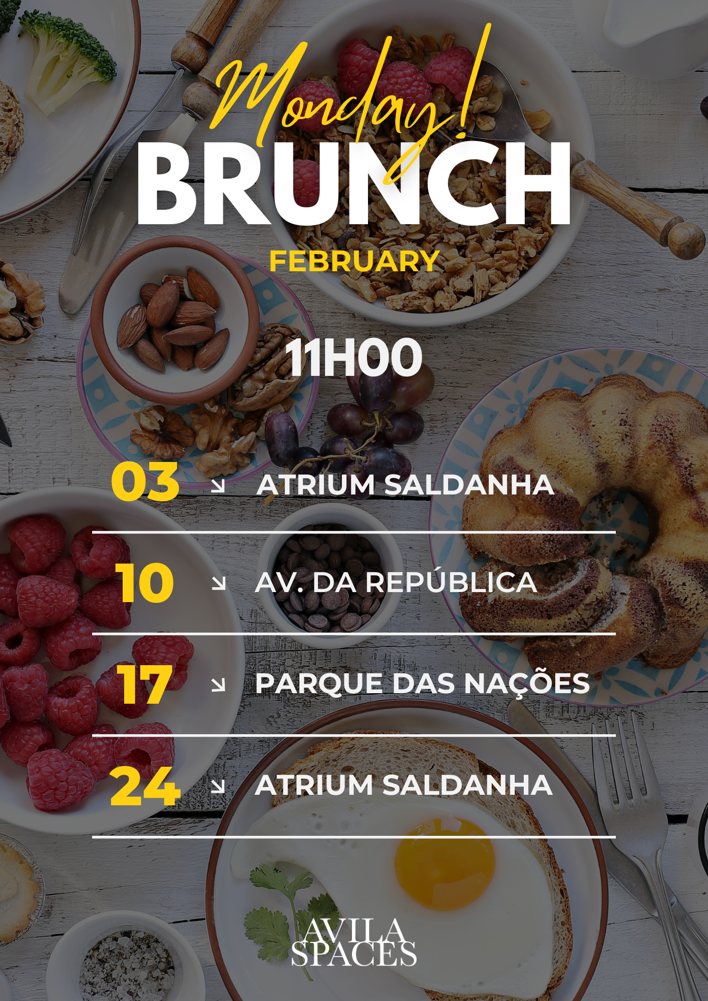 Monday Brunch - Parque das Nações