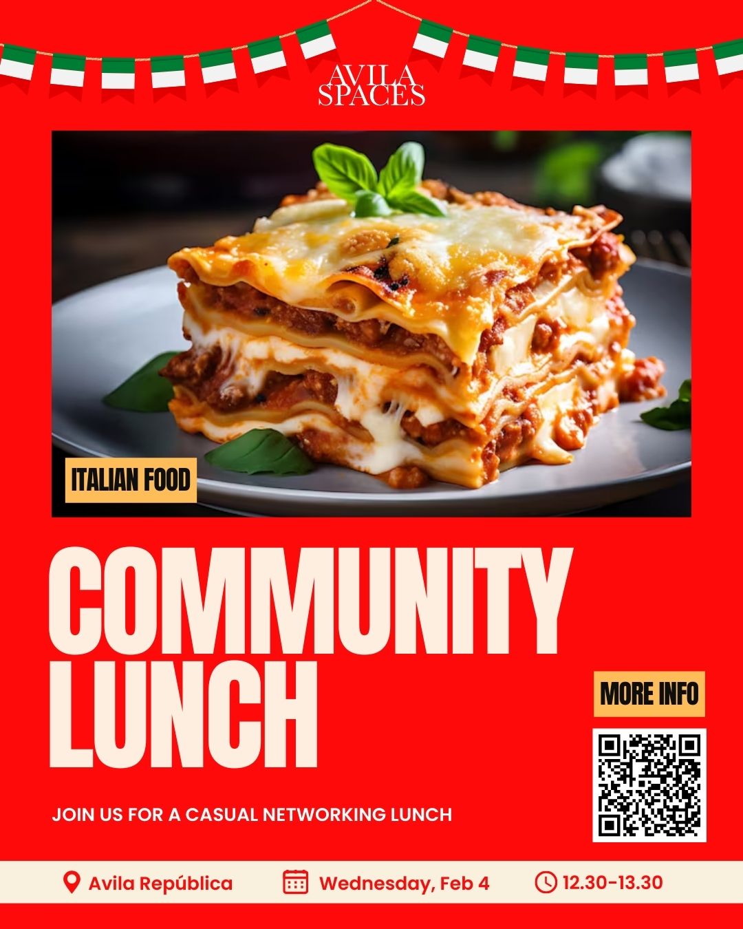 Community Lunch Italy