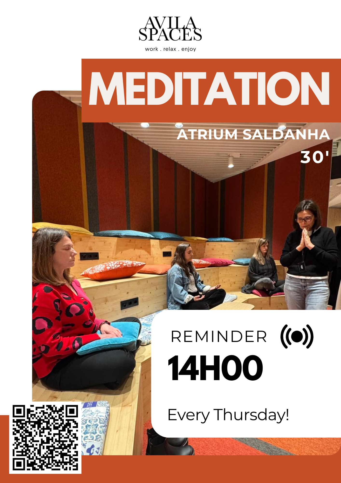 Meditation Session - Atrium Saldanha