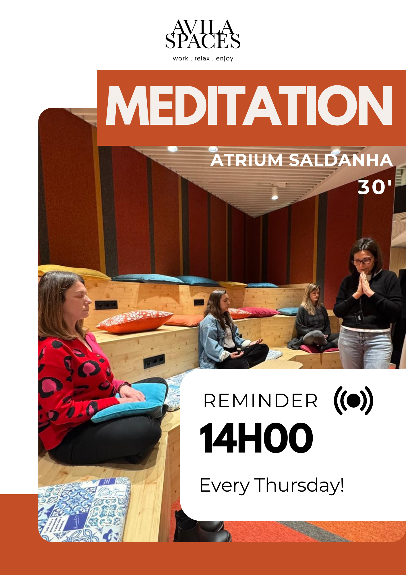 Meditation Session - Atrium Saldanha