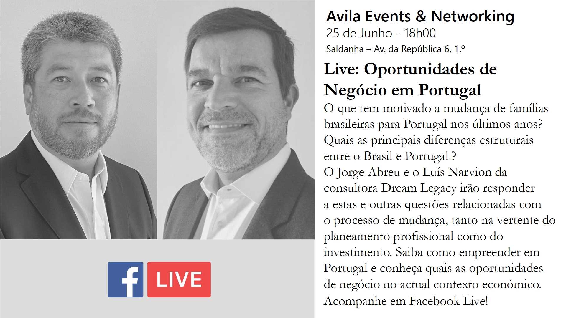 Live: Oportunidades de Negócio em Portugal