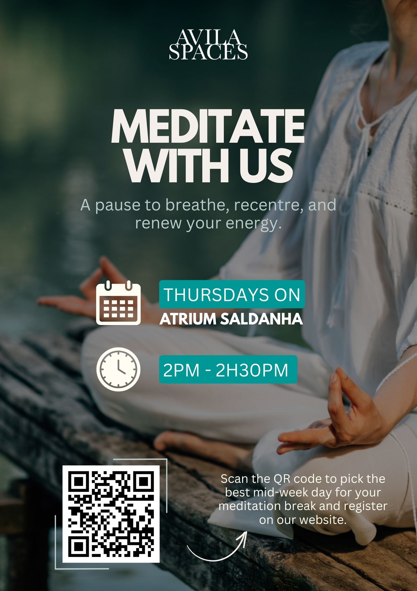 Meditation Session - Atrium Saldanha