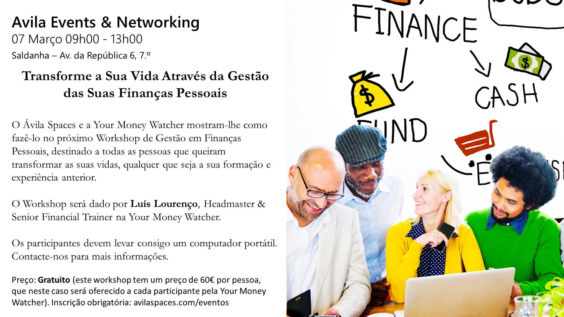 Workshop em Gestão de Finanças Pessoais