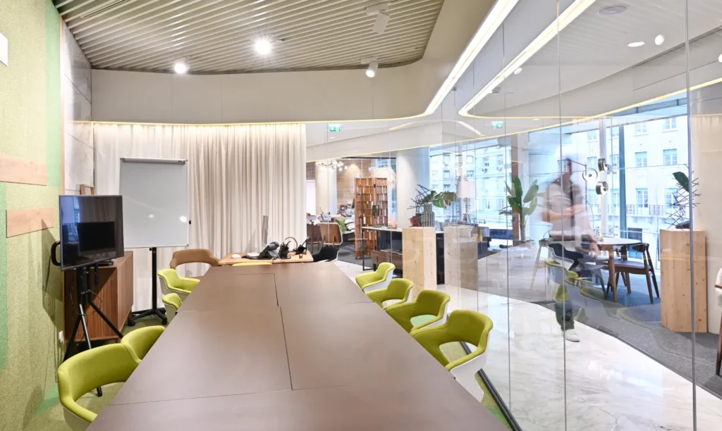 Meet with your clients as if you were in your own office