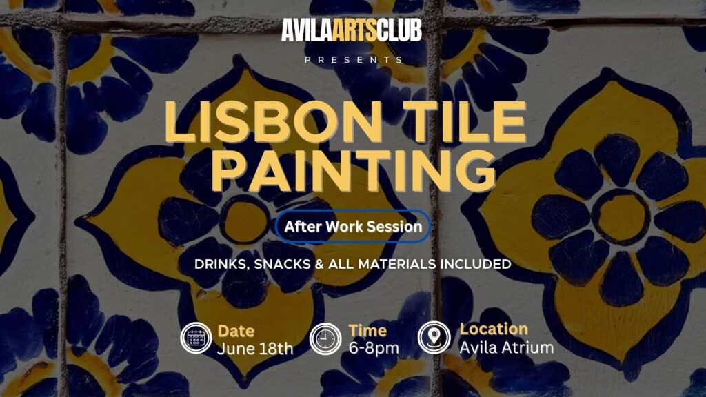 Lisbon Tile Painting - After Work Creative Session